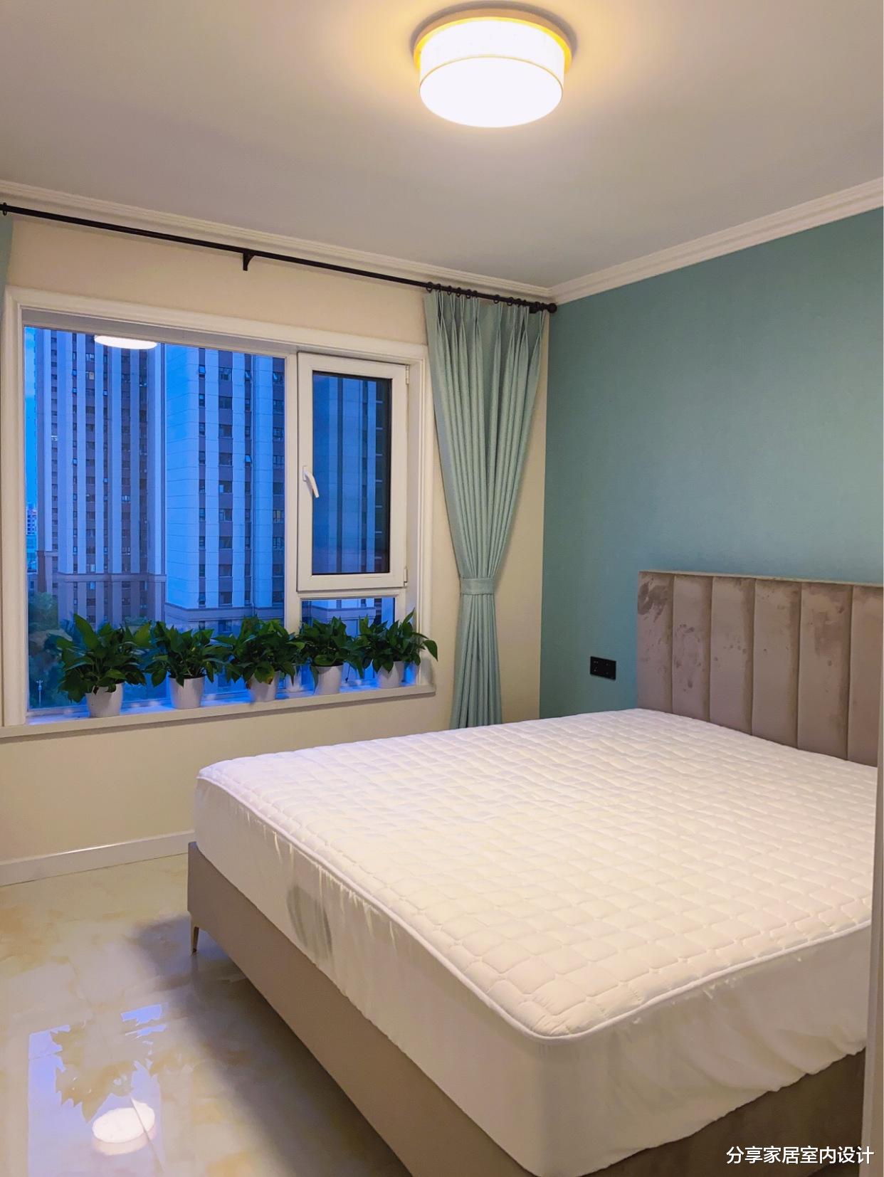 「」自己请工人装修的新房，打扫干净晾着通风中，还没入住，先晒一晒