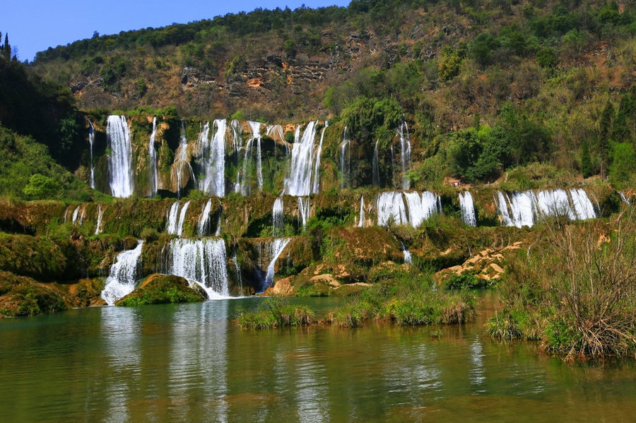 黄果树瀑布|中国最美六大瀑布，黄果树瀑布只能排第六，你去过几个？