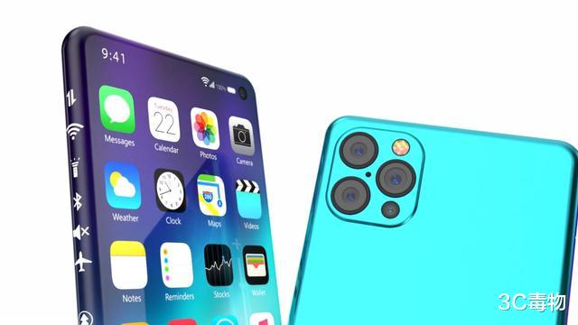 iPhone|Phone13Pro概念图：120赫兹动态刷新，刘海砍了屏幕单打孔