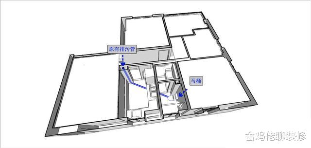 榻榻米|76㎡老破小，竟有4室1厅，可以住下一家五口，黑白灰简约实用