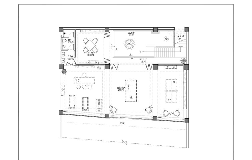 「准爸爸」有一种诗意，叫作中式，315㎡别墅，从入户开始，便一路惊艳