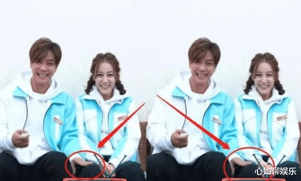 「迪丽热巴」罗志祥拍热巴大腿,热巴高情商回应,这举动是故意的还是没注意