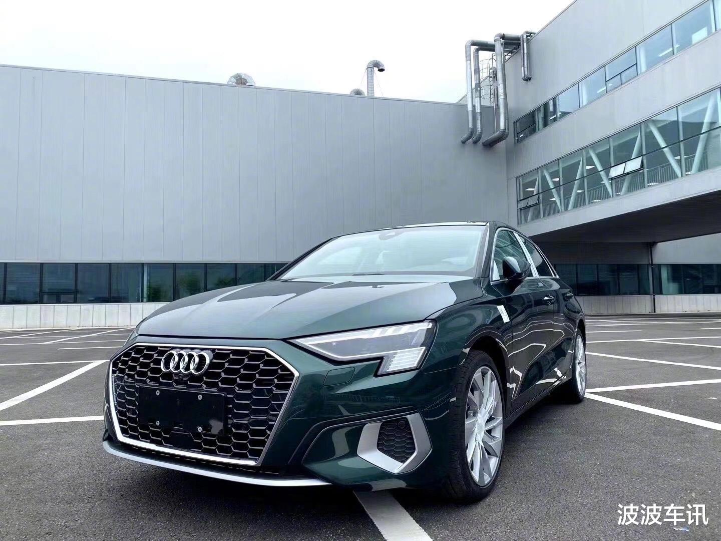 奥迪A3|全新一汽奥迪A3 Sportback将于9月9日下线，外观非常时尚并且凌厉