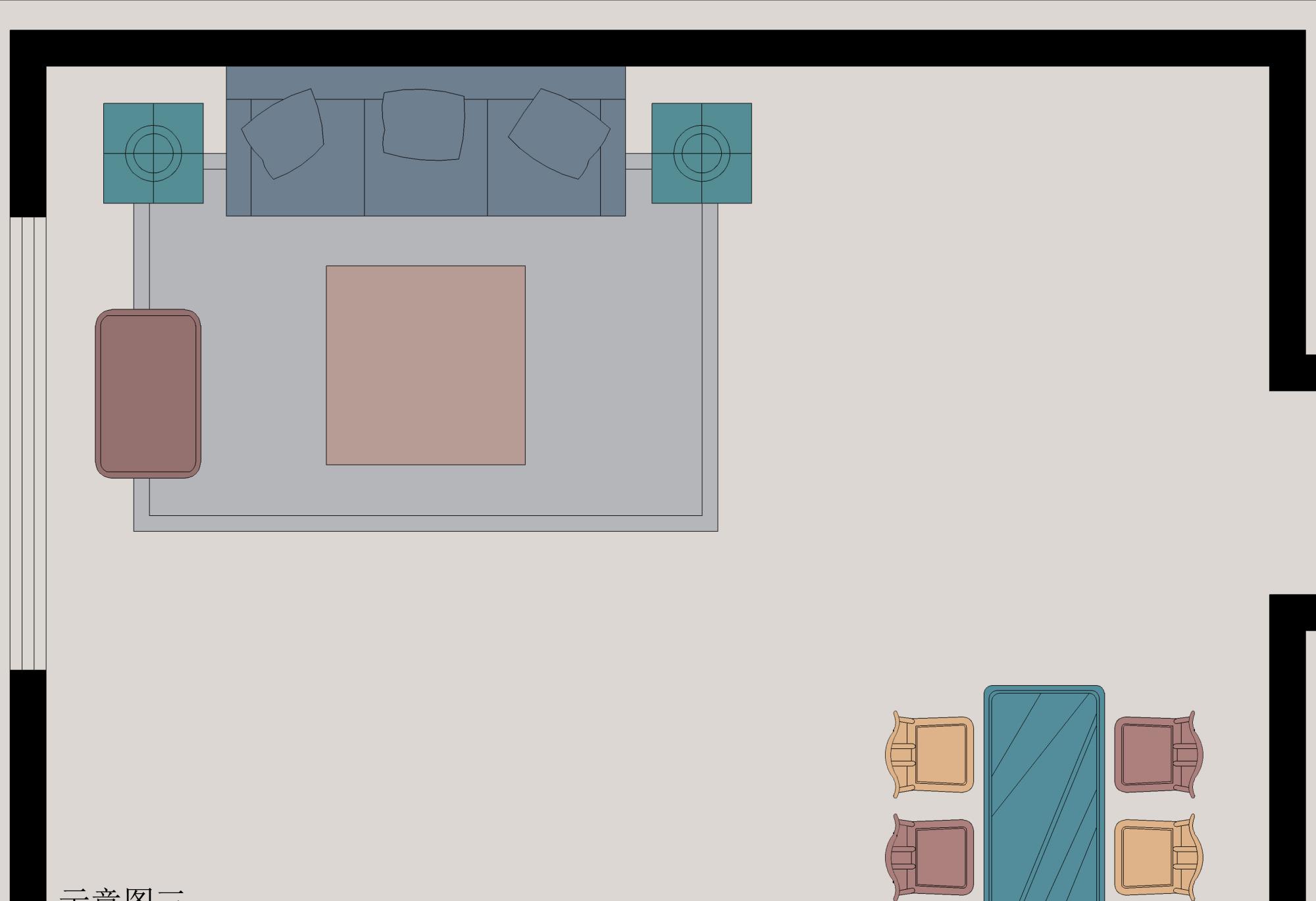 ：进门就是客厅和餐厅的户型，怎样设计玄关？