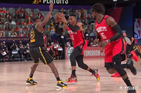 湖人队|扎心？一张图看湖人如何应对马赛克三分雨，神龟5米范围没人理他