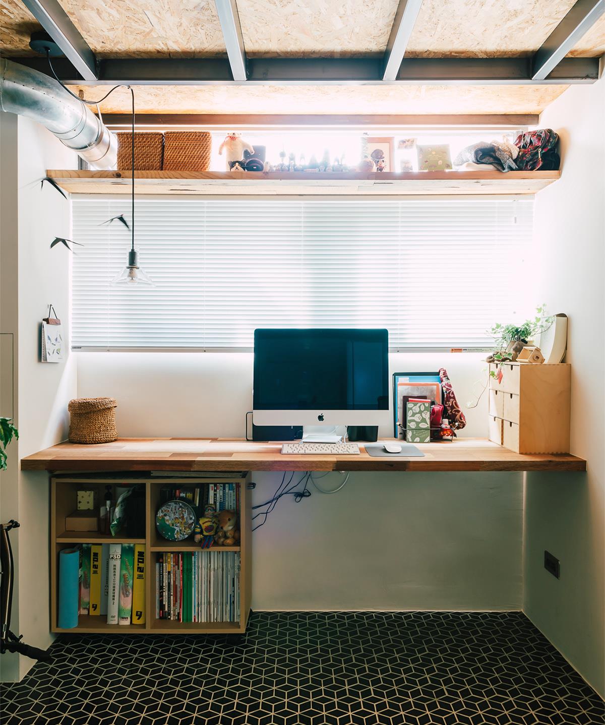 ：日系工业风小复式，66㎡，拥有率性无拘束的生活感！