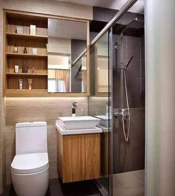 ?装修中遇到没有窗户的卫生间，如何解决采光？装修这样做就行！