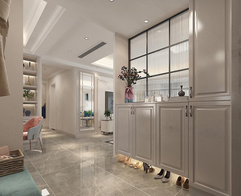 『』90后年轻夫妻的美式混搭风格装修，125平米三房，时尚前卫又雅致