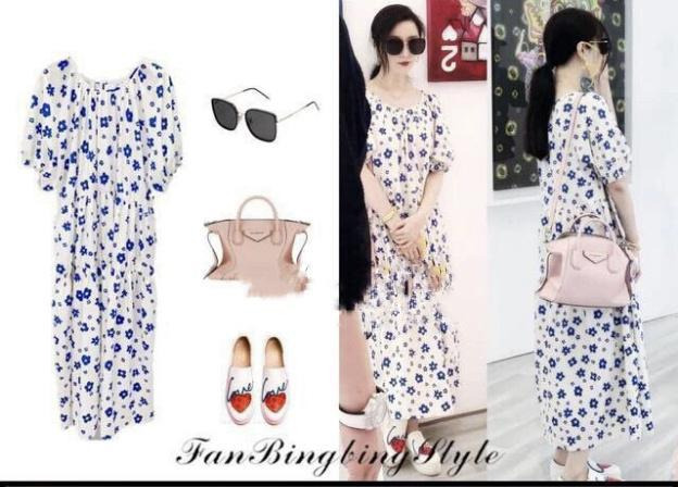 穿衣搭配|范冰冰终于“翻身”了！拿下大牌全球代言，穿衣闪亮却满眼是温柔