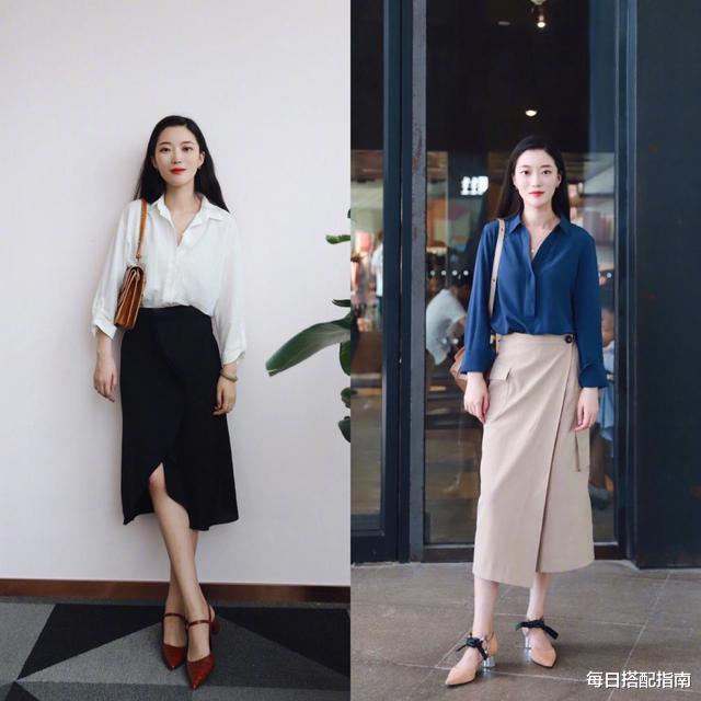 穿衣搭配|18套适合早秋通勤的气质穿搭,简洁大方优雅时髦,值得借鉴!