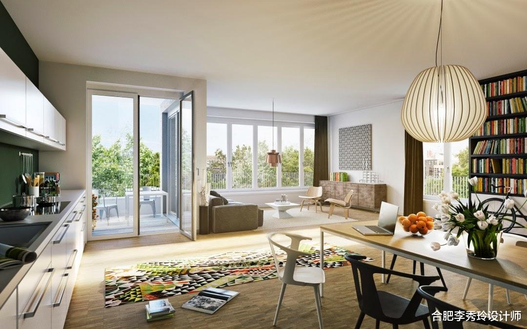 |阳台干嘛要全封？一半做落地窗，一半往内延伸1米5做休闲区才香！