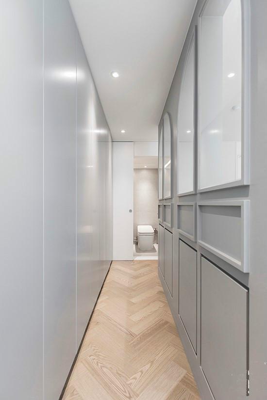 |床靠墙的做法已经过时了，我家直接后移70cm，做成这样超级好用！