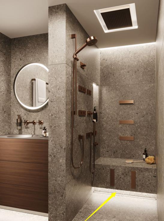 |想要淋浴房洗个舒服澡,淋浴凳少不了,做成落地式还能当置物台用