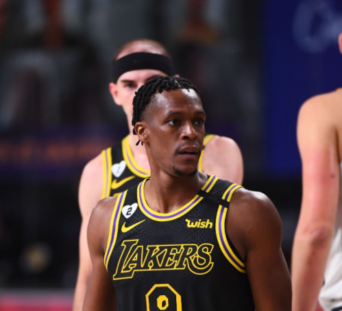 拉简·朗多|3分4板9助+送绝杀传球!隆多主动请求上场发球,这是湖人第三巨头啊