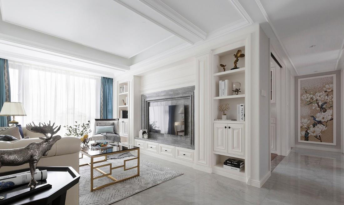 混搭@这是我见过混搭最成功的一套装修，有中式的雅韵有美式的大气，赞