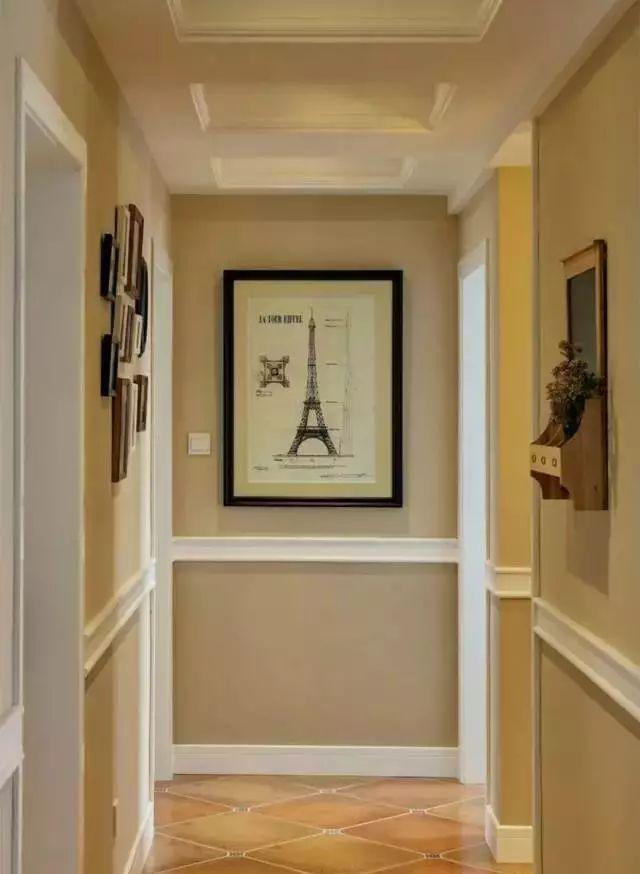 走廊尽头这样装, 真漂亮!
