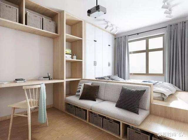 榻榻米|小卧室不要再买床了,头次见有钱人这样设计,老师傅看完都想学装