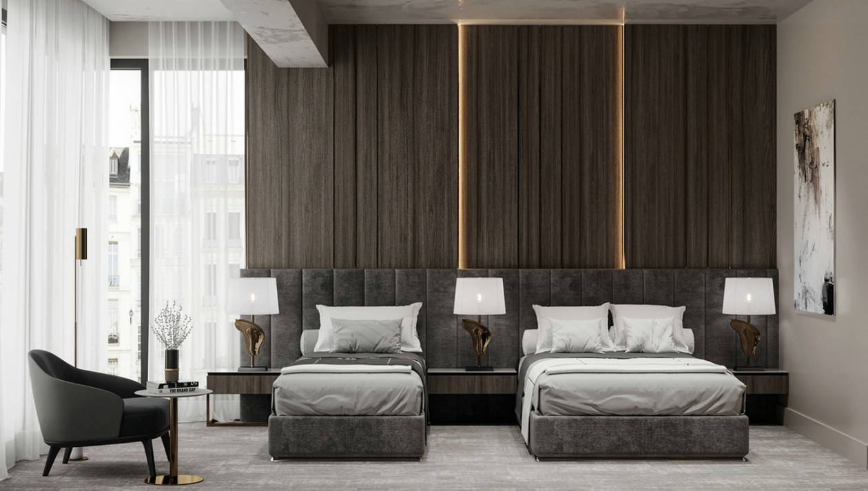 「」现代轻奢风装修案例赏析——品质与美学相交融