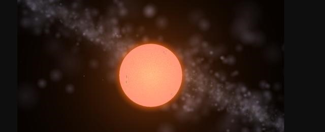 『恒星』宇宙中大个子恒星，个个都是太阳数十亿倍大，已经达到无法形容