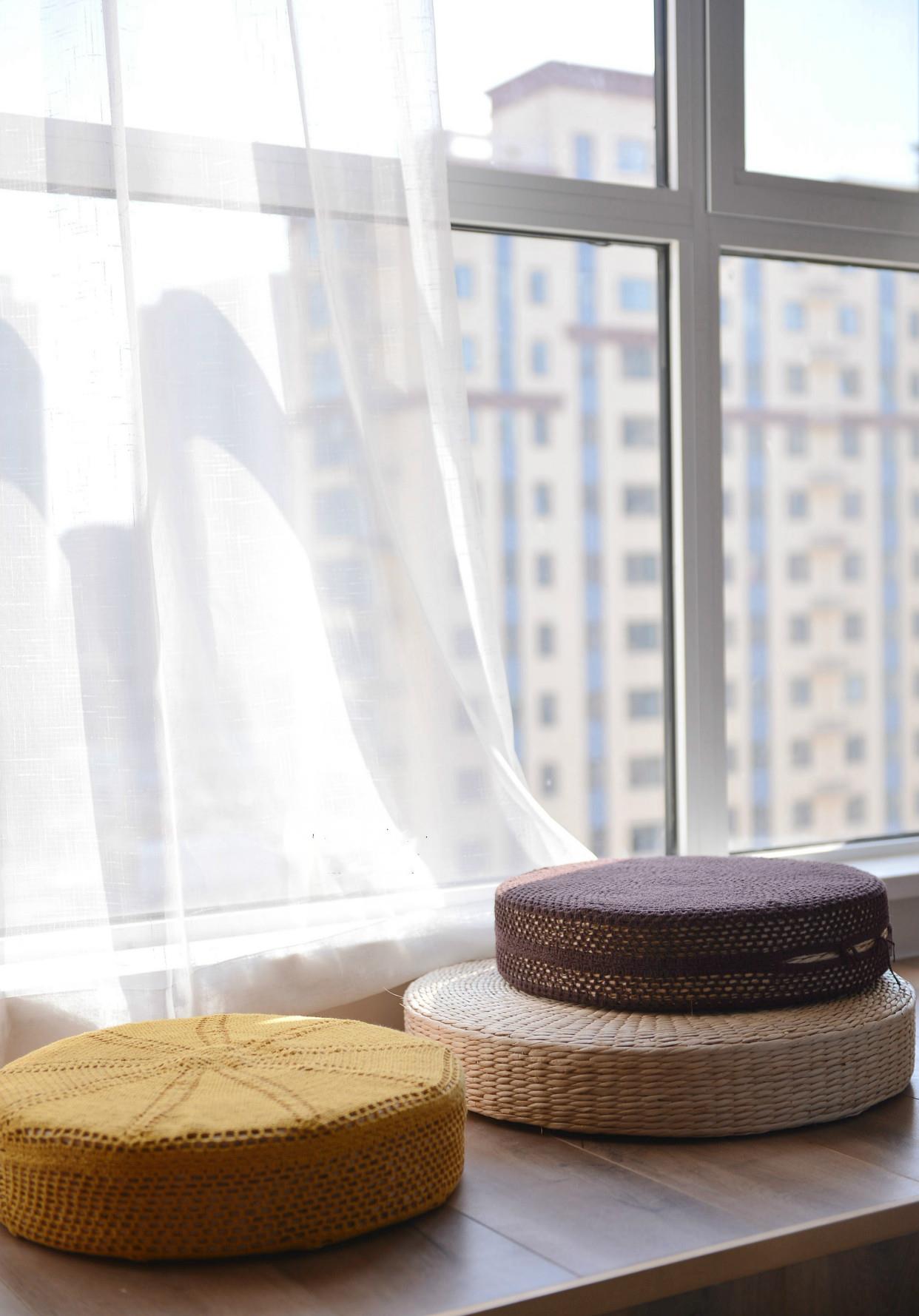 「」128㎡，入门被玄关迷住，阳台做个小抬高，完工更漂亮实用，有品位