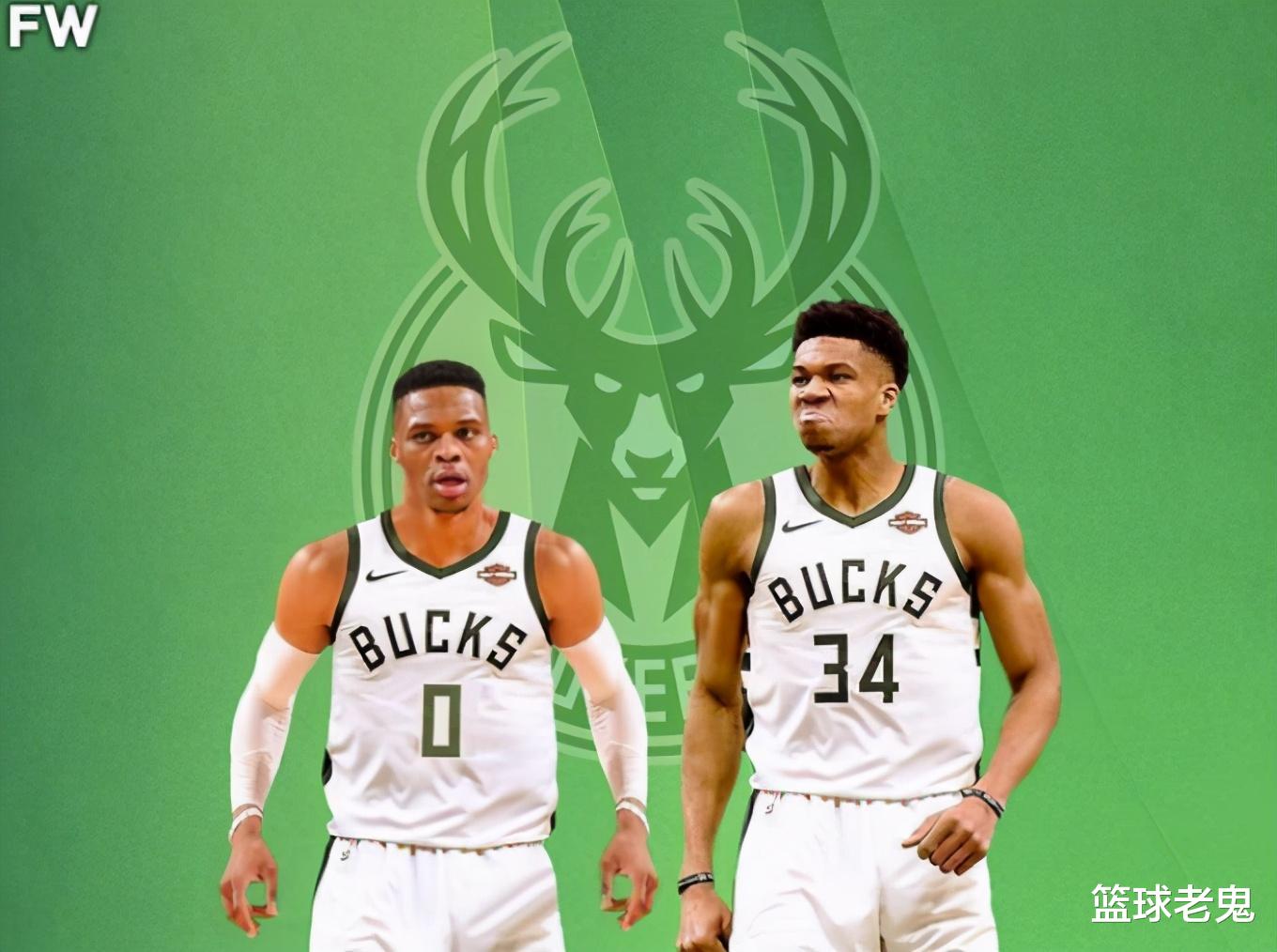 威斯布鲁克|5换1，威少辅佐字母哥？筹码劲爆，感谢雄鹿！白送火箭总冠军