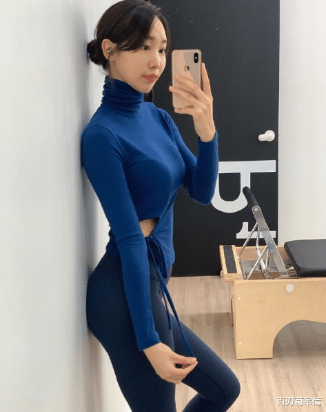 健身@哪怕锻炼一身臭汗，也要打扮的美美的，美女就是不一样