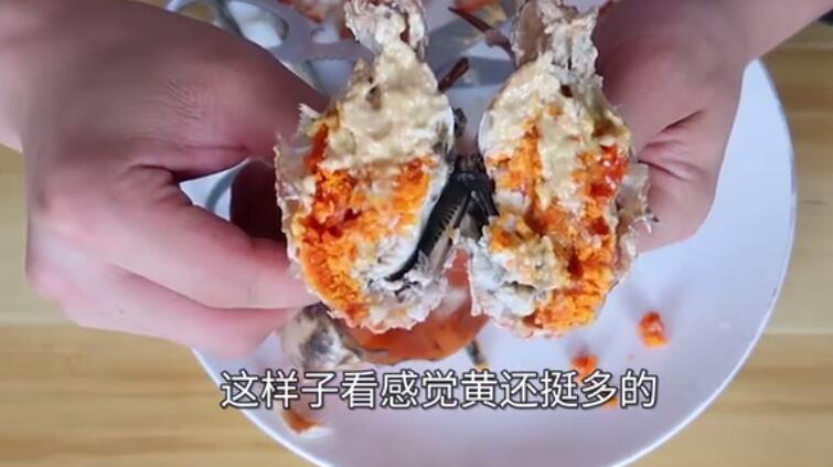 螃蟹|价值729元1只的膏油蟹到底是什么味道?来看一看,千万不能翻车哦
