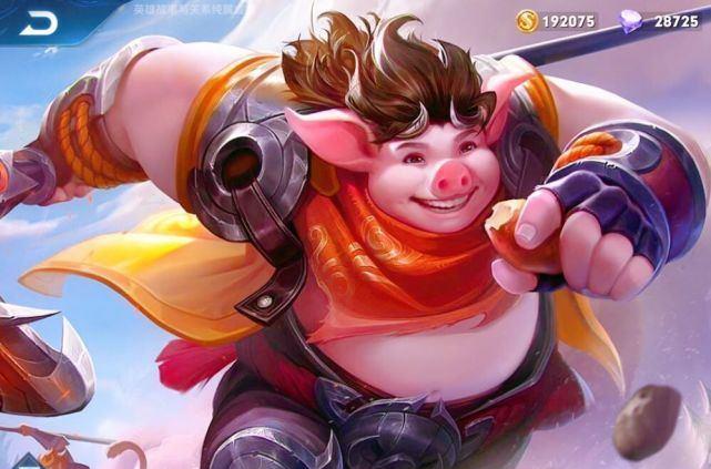 猪八戒■猪八戒新战令皮肤，看到这又大又长的武器，谁敢和二师兄对线？