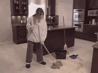 新型免手洗拖把！脏东西用水一冲就干净！还能360°无死角清洁