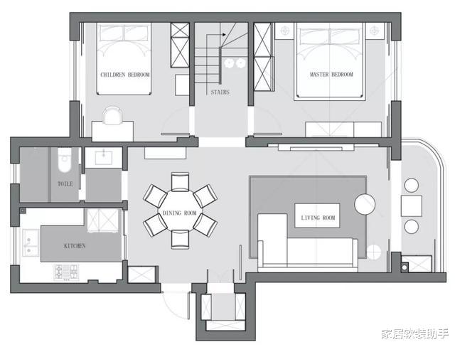 【】朋友家刚完工的顶楼复式，全房装出大宅范，看完我也想买顶楼了！