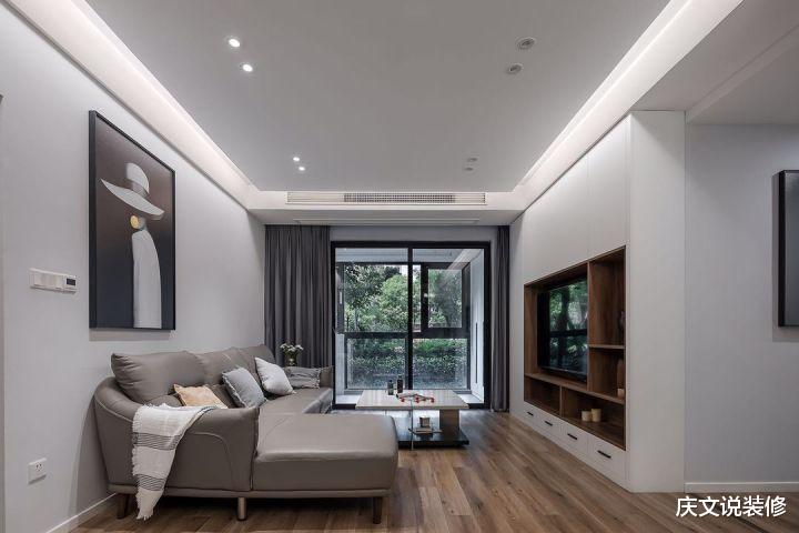 ##现代简约风格改善房装修,无主灯设计让沉稳明亮尽显