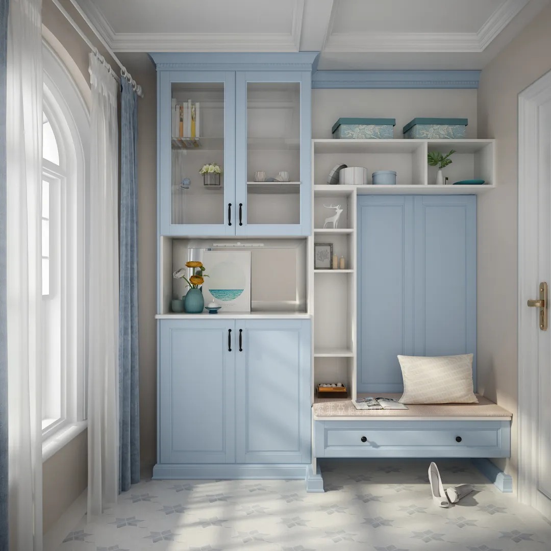 「老年小妙招」鞋子多了塞不下,8套鞋柜案例告诉你,鞋柜如何设计收纳能力更强