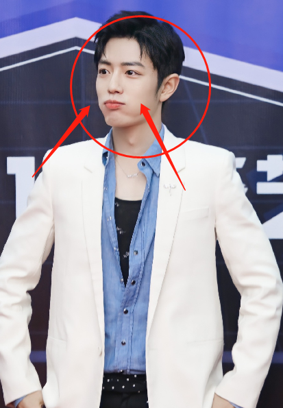 肖战|肖战活动生图，怼脸拍的颜值真实吗？天冷让他的兔子属性显露