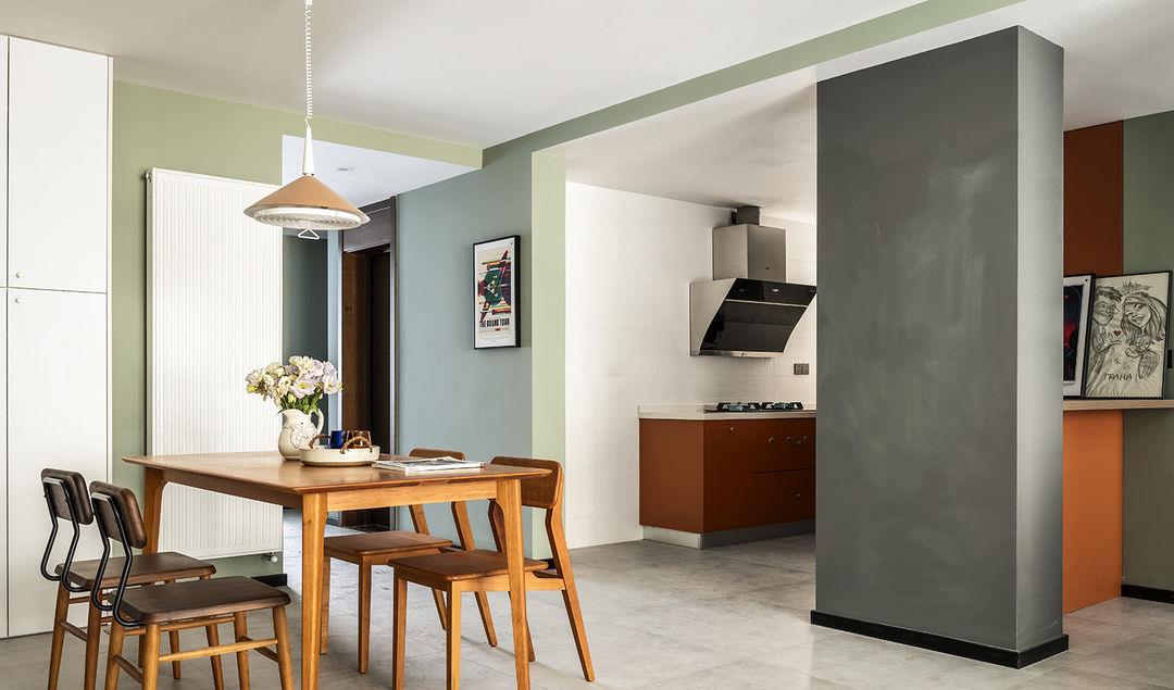 |老婆说她就喜欢这样的装修，124㎡的家，清新治愈百看不腻，超赞