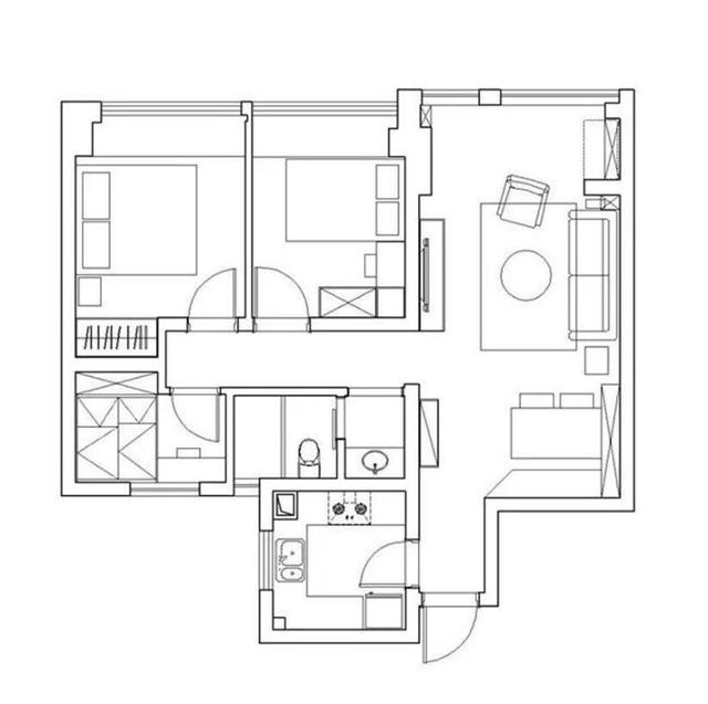 榻榻米|89平三居室的朴实淡然