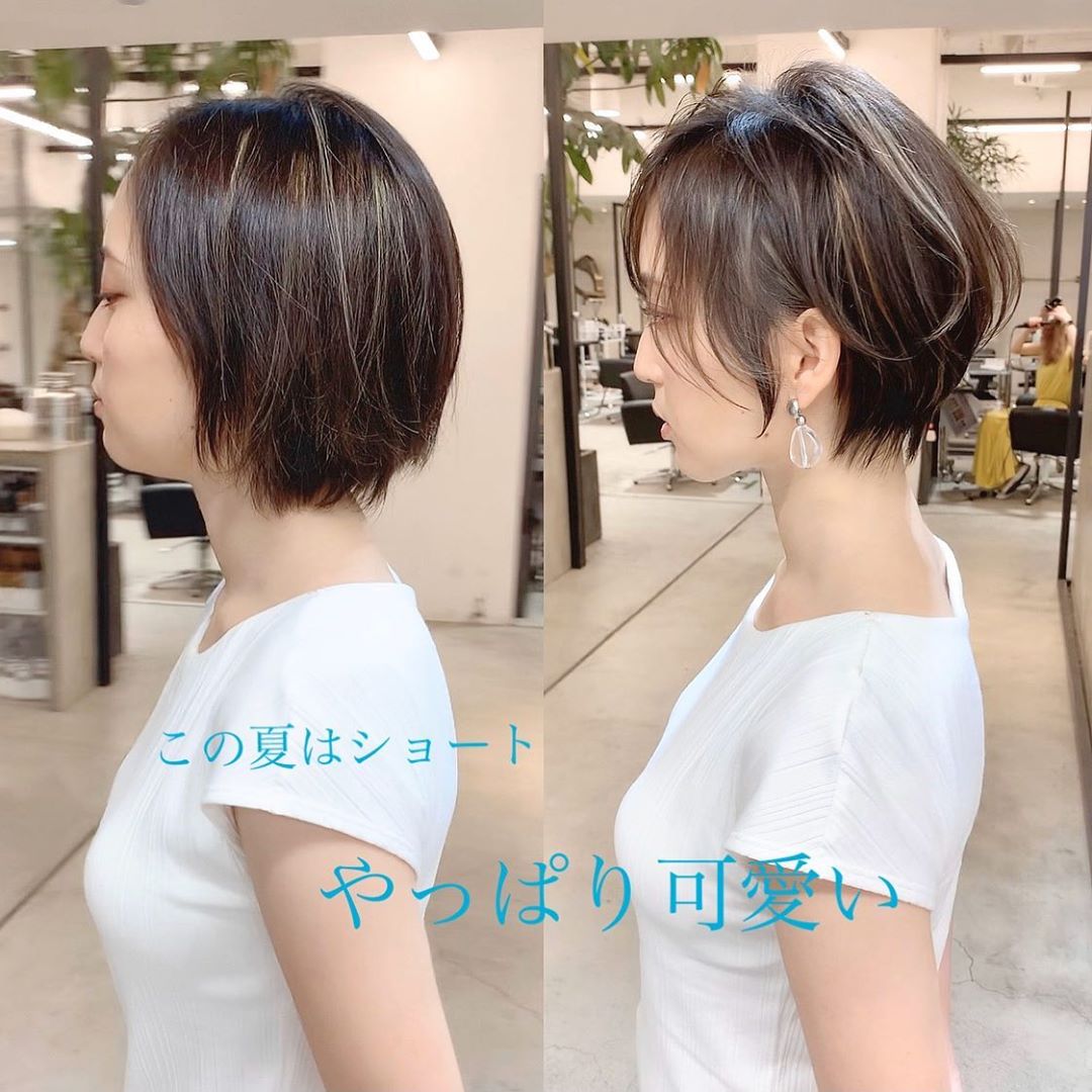 短发|三分看长相，七分看发型，选对发型，美到不敢相信