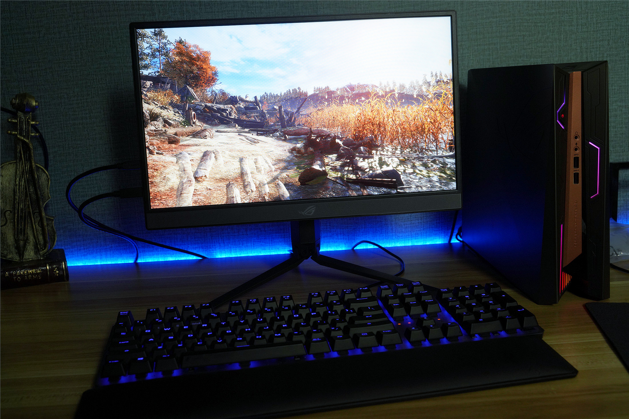 |全球首款240Hz+3ms电竞便携显示器,ROG XG17AHP评测