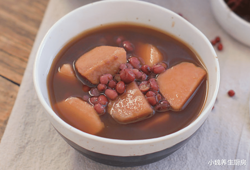 「红豆」红豆和它一起煮，等于天然“补血汤”，气血足了，脸色更红润