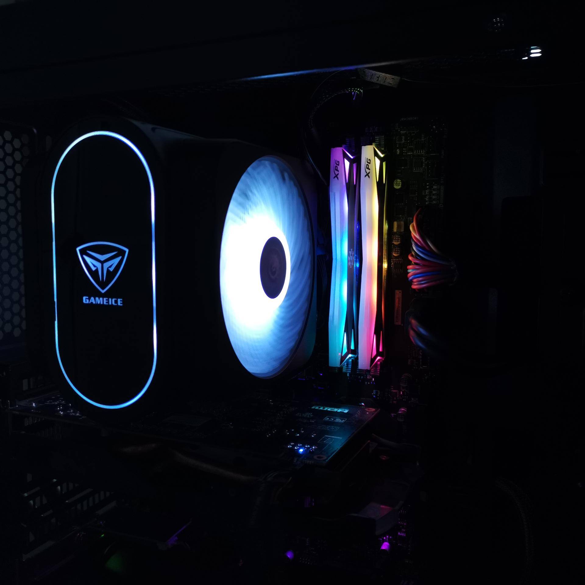 小米科技|真材实料有颜值——超频三 东海逐鹿 GI-D66A RGB 塔式散热器开箱