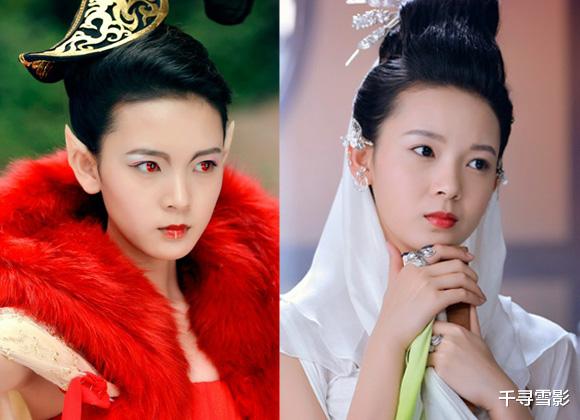 |神话影视剧中的那些女妖变身前后大对比，最后一位差别大！