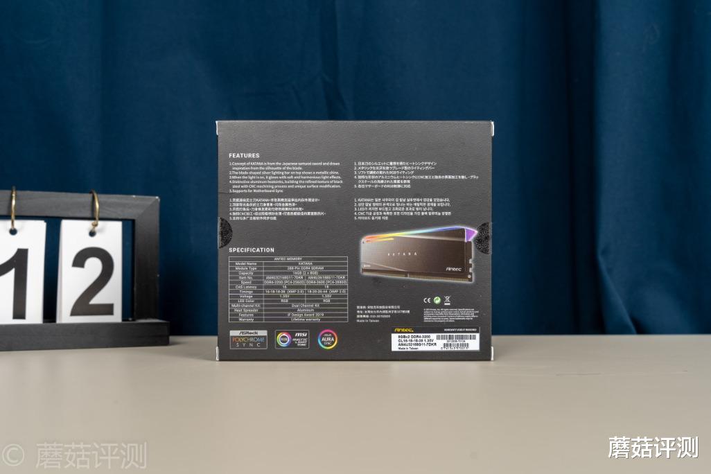 医生|设计出众，用料给力，性能强大、安钛克KATANA内存条 评测