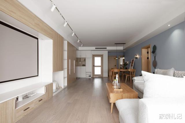 100平三居室，干净澄明、简洁大方，这才是理想中的家！