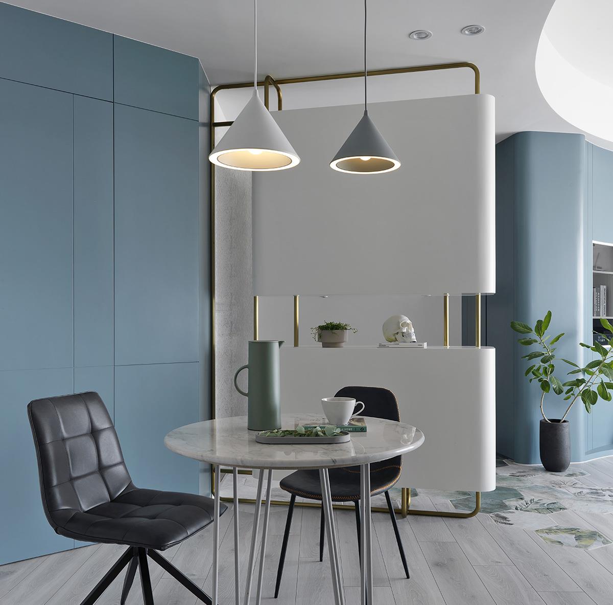 「」63㎡清新简约风，一对医生夫妇的家，打造轻松无压感的避风港！