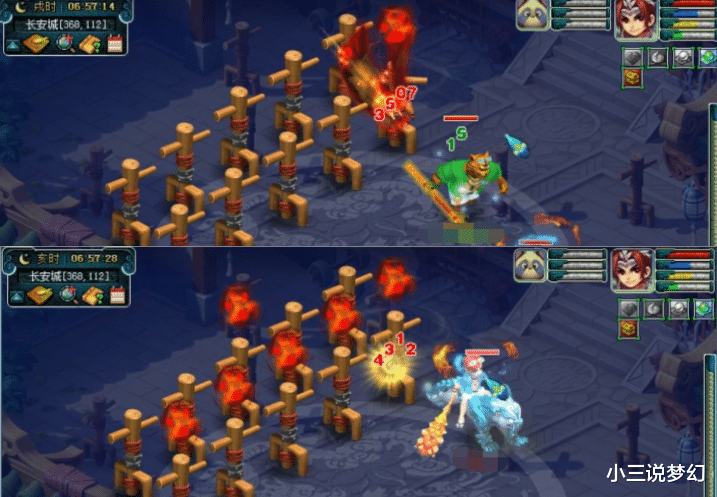 凌波|梦幻西游：狮驼岭与凌波城的对比，同等伤害哪个的输出数据更高？