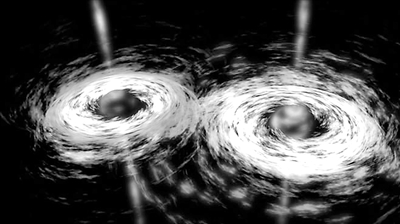 黑洞■如果两黑洞碰撞形成的超级大黑洞,可能吞噬掉宇宙中所有的行星恒星?