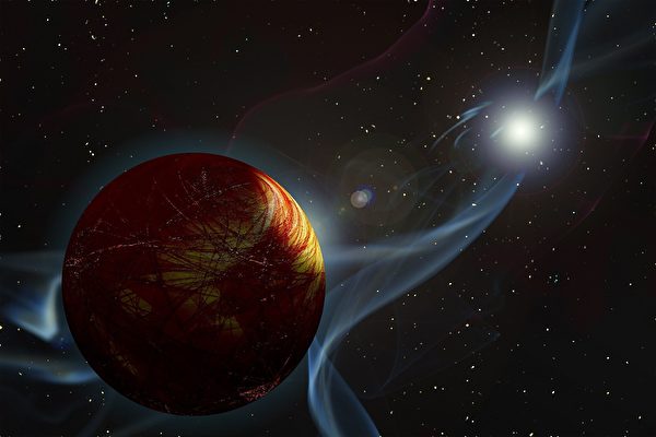 红矮星@科学家首次测到红矮星上的极光