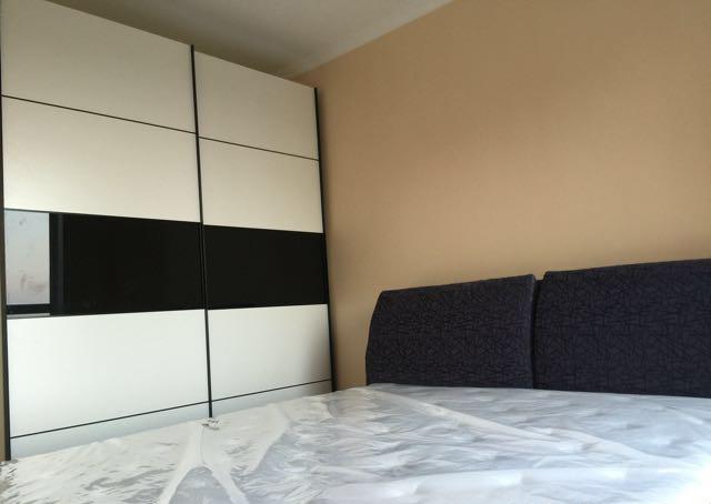 「」刚装修的新房，客厅走一圈20块的石膏线就很漂亮了！鼓起勇气晒晒