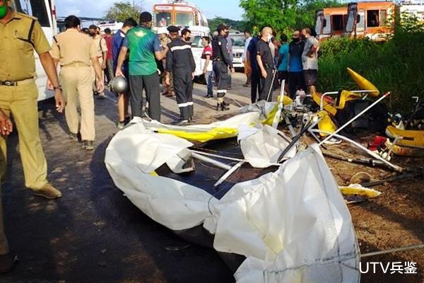 护士|真就什么飞机都能摔！一架印军滑翔机坠毁，致2名印度军官死亡