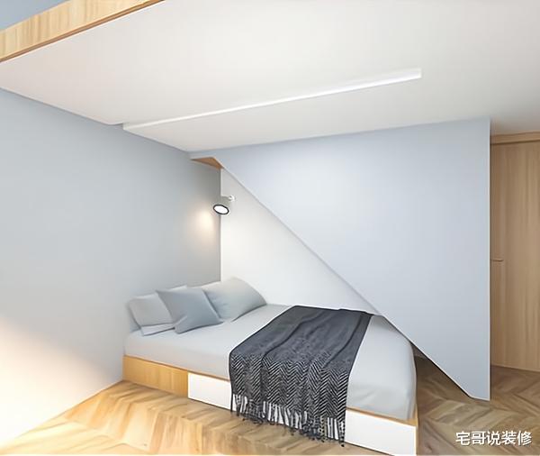 |13㎡单间改造学区房，巧妙的利用空间，满足一家3口居住