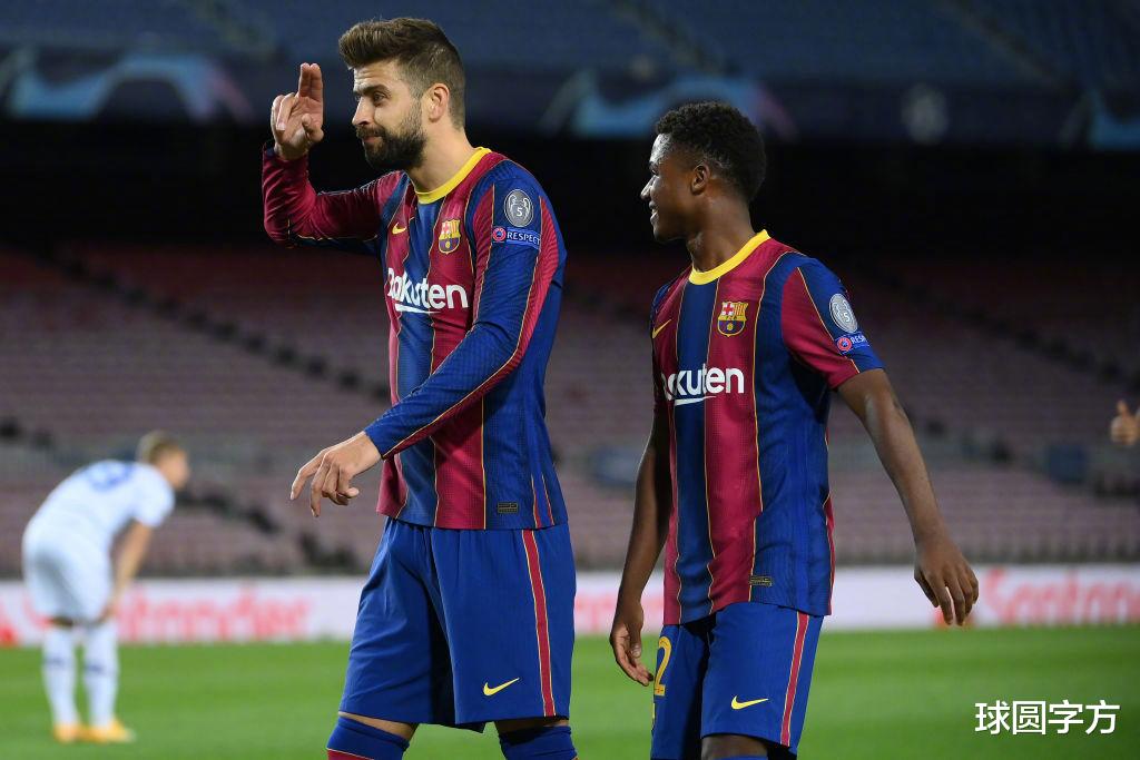 梅西|2-1！巴萨三连胜，18岁小将让梅西魔咒继续，1.2亿巨星不如中卫